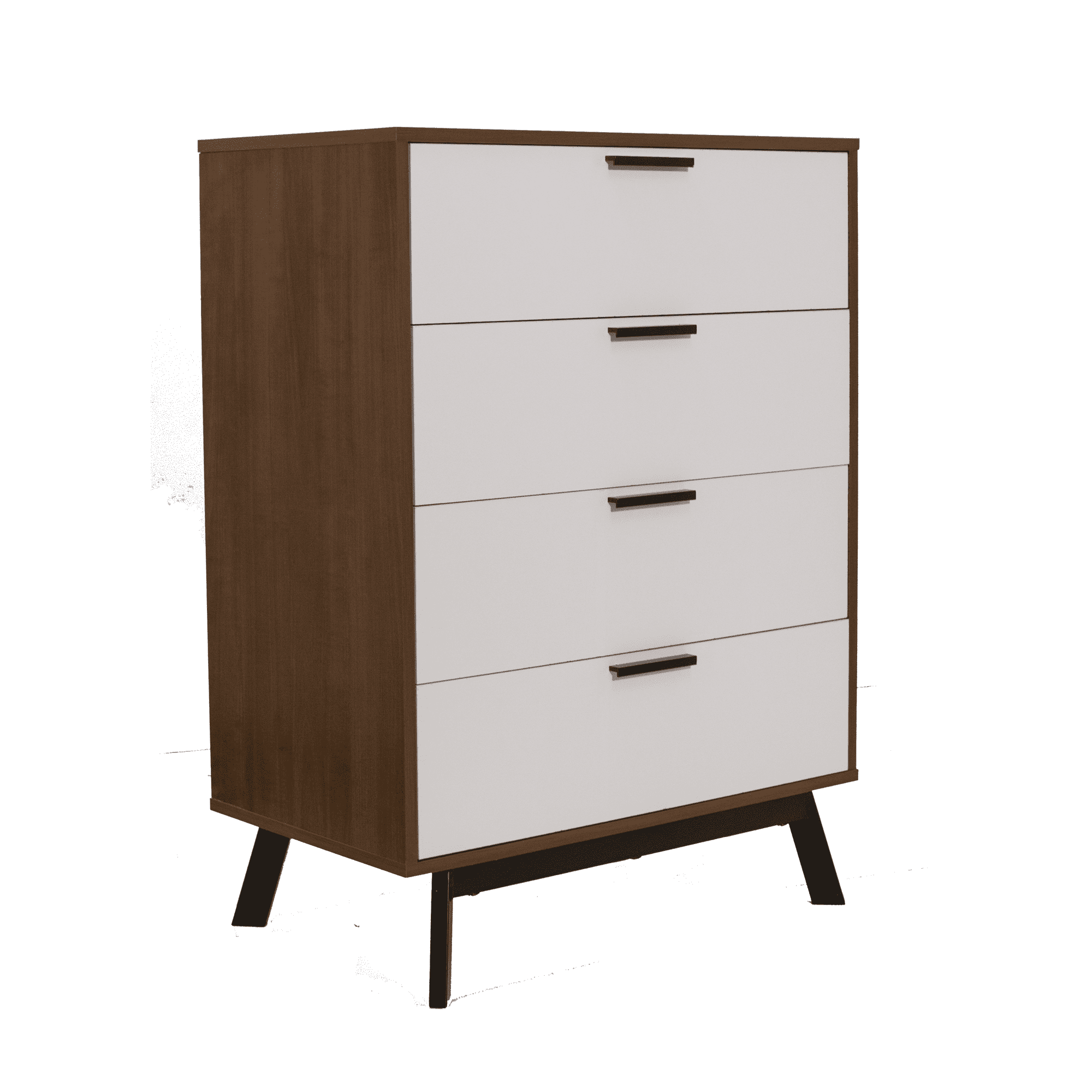 Mainstays Mid Century Modern 4 Drawers Chest In Multiple Finish