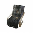thumbnail image 4 of Industrial Soft Flannel Fleece Throw Blanket, Creepy Dark Interior of a Derelict Workplace Blight Aged Warehouse Door Image, Cozy Plush for Indoor and Outdoor Use, 70" x 90", Multicolor, by Ambesonne, 4 of 6