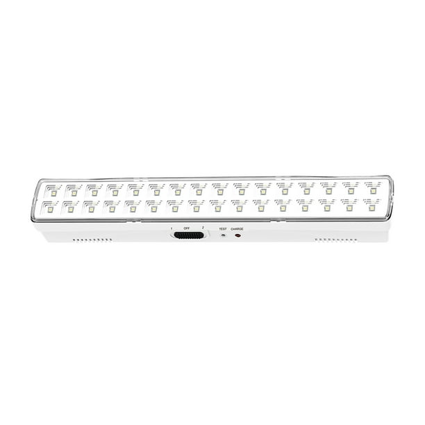 Estevez Luminario de Emergencia, Luz LED, 3.2 Watts, 210lm, 127V, Color Blanco