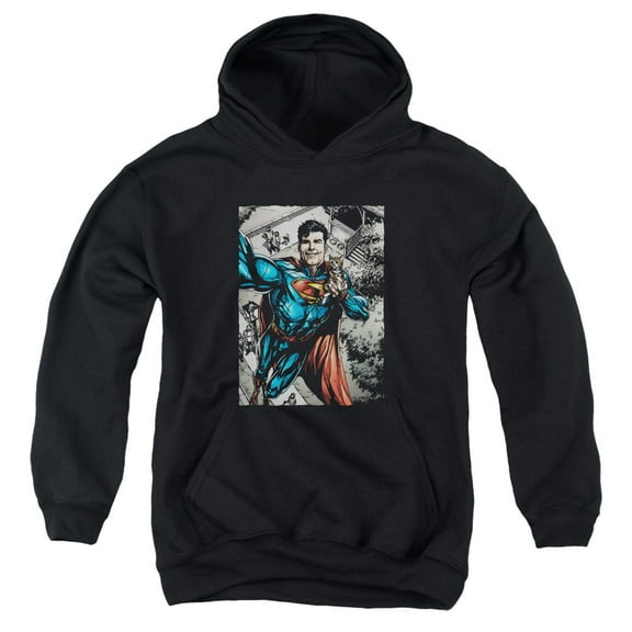 Superman - Super Selfie - Youth Hooded Sweatshirt - Small