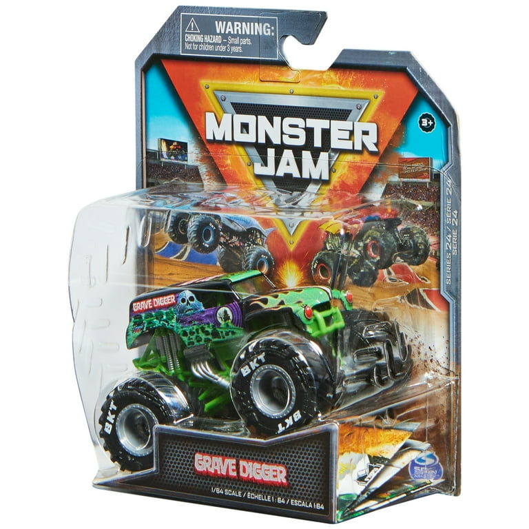 Monster Jam Grave Digger Truck and Race Car (Walmart Exclusive