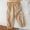Khaki, variant on Kids Workwear Pants 2026 New, Spring Fall Casual Wide Leg Cargo Pants for Boys and Girls, Elastic Waist & Cuff Loose Fit Trousers for Daily Wear Blackish Green 100