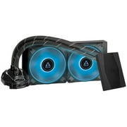 ARCTIC ACFRE00099A Liquid Freezer II 240 RGB (incl. Controller) - Multi-Compatible All-in-one RGB CPU AIO Water Cooler