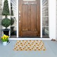 thumbnail image 5 of Yayeee Doormat for Inside 20"x32" Absorbent Low-Profile Washable Non-Slip Rubber Backed Entryway Rug, Beige Sunflower Pattern, 5 of 8