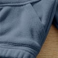 thumbnail image 5 of Abtuhar Boys and Girls Fall Winter Casual Outerwear and Jackets Solid Stand‑collar Fleece Warm Coat for 3‑14 Years, 5 of 5