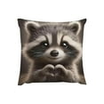 thumbnail image 2 of Hogar y cocina, Ropa de cama, Almohadas, Funda de almohada decorativa de poliéster con diseño de mascota, cuadrada, con estampado conciso, para sofá, funda de almohada de poliéster, 2 of 6