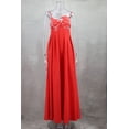 thumbnail image 1 of RWJDXD Été 2024 Nouvelle Mode Chic Sans Manches en Forme de Poisson Rouge Soutien-Gorge Robe Longue à Bretelles Chic Sans Manches Dos Nu Robes Plissées Amples Bon, 1 of 1