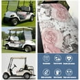 thumbnail image 5 of Fit Flowers Pattern 51x31 Golf Cart Bench Seat Protector, Compatible with EZGO, Yamaha, Club Car, Icon, and Many Other Carts, 5 of 7