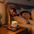 thumbnail image 3 of Halloween Candle Warmer Lamp Resin Craft Ornament Lamp Adjustable Brightness For Indoor Tabletop Display Home Decor,B, 3 of 6