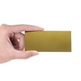 thumbnail image 4 of Uxcell Welding Lens, 2" x 4.25" Shade 9 Glass Replacement Lens Gold Coated Black, 4 of 6