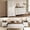 5-Piece-Queen-Beige-2, variant on Asofer Bedroom Furniture Sets, Include Queen Size Bed Frame, 6-Drawer Dresser & 6-Drawer Dresser and 2 Nightstands, Black