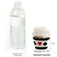 thumbnail image 3 of Big Dot of Happiness Las Vegas - Casino Party Decorations - Party Cupcake Wrappers - Set of 12, 3 of 5