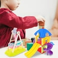 thumbnail image 2 of 2pcs Plaything Props Playground Decor Children Scene Model Miniature Toy For Doll House Decoration Mini Slide Toy Model Mini Slide Toys, 2 of 6