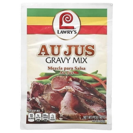 Lawry's, Au Jus Gravy Mix, 1 oz (28 g) Pack of 2