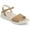 Sand, variant on Journee Womens Jaylee Ankle Strap and Buckle Sandals