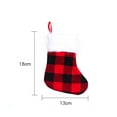 1Pc Christmas Stocking Decorations Bag Christmas Tree Hanging Candy