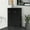 Black, variant on Bathroom Corner Storage Cabinet, Triangle Storage Cabinet with Adjustable Shelves, Freestanding Cabinet Organizer for Bathroom, Living Room, Kitchen