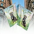 thumbnail image 4 of Pitbull Hello Spring Time Flower Floral Nature House Flag 28x40in Double Sided Terrier Dog Lover Outdoor Decor - 02031, 4 of 5