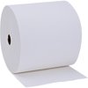 Genuine Joe Solutions 1-ply Hardwound Towels - 1 Ply - 7" X 600 Ft - White - Virgin Fiber - Embossed, Absorbent, Soft, Chlorine-free, Strong - 6 / Carton