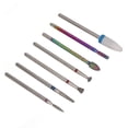 thumbnail image 4 of 7 unids uñas brocas Sets profesional cerámica tungsteno acero polaco eliminación broca manicura herramienta, 4 of 8