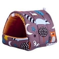 thumbnail image 1 of CSChome Nid de Hamster Hamster Confortable Résistant aux Morsures Offre un Espace de Repos Chaud et Sûr pour les Petits Animaux, 1 of 7