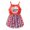 Red, variant on VMESZQFG Kids Girls Coverall Jumpsuit Easter Romper Toddler Girl Toddler Girls Independence Day Sleeveless Letter Prints Tops Bottoms Jumpsuit Clothes 2t Girls Jumpsuits Rompers