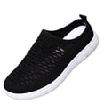 thumbnail image 3 of YOUYEDIAN Orthopedic Shoes for Women Wide Non Slip Slip on Mesh Sneakers Spring Work Comfy Closed Toe Arch Support Shoes, 3 of 5