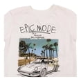 thumbnail image 3 of Playera George para  Niño Estampado Auto y Palmeras Blanco Talla 4, 3 of 4