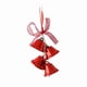 thumbnail image 5 of Adorno colgante de lazo y campana navideña para árbol de Navidad Rojo, 5 of 7
