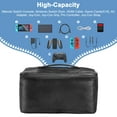 thumbnail image 3 of Carrying Case Fit for Nintendo Switch/OLED, JoyCon, Pro Controller, Portable Travel Protective Bag, Dustproof Handbag Storage Case Fit for Complete Switch Game Accessories, 3 of 9