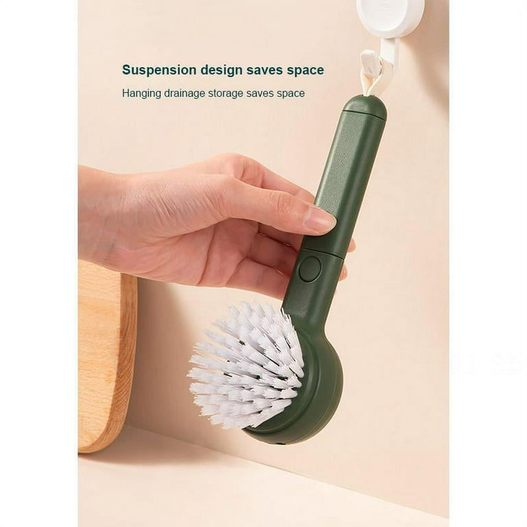 Vegetable Brush Soft Bristles Multifunctional Scrub Peeler Fruit Brush  Scrubber 5 in 1 Fruit And Vegetable Brush Kitchen Gadgets