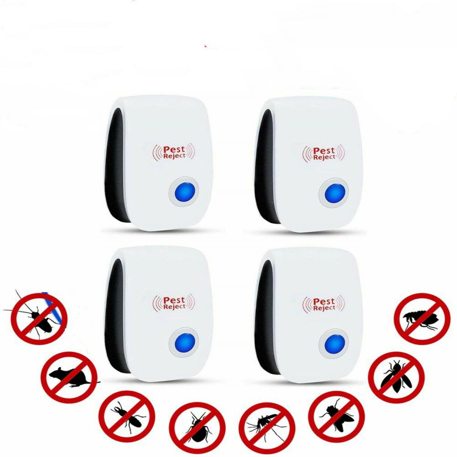 Ultrasonic Pest Repeller,Indoor Ultrasonic Insect Repellers, Electronic