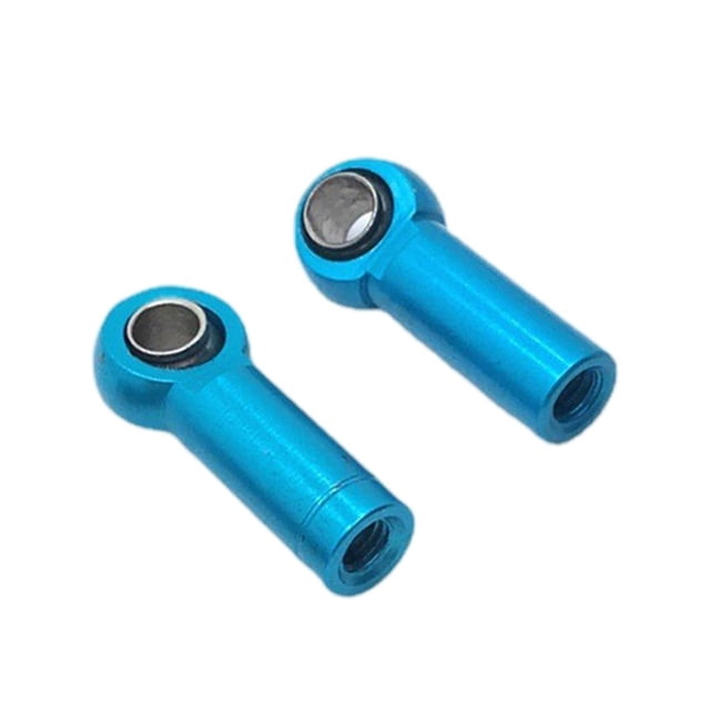 Repuestos de rótula de extremo de barra de acoplamiento RC para 1/8 Crawler Azul Zulema Soporte de rótula de bola RC