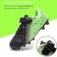 thumbnail image 3 of Botas de fútbol para niños y niñas, botas de béisbol FG/AG para jóvenes, cómodas para exteriores e interiores., 3 of 5