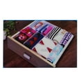 Unique Bargains Plastic DIY Grid Drawer Divider Household Necessities