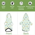 thumbnail image 6 of Fotbe Different Breeds of Dogs Print Small Dog Sweater Hoodies Pet Grey Hooded Soft Fleece Sweatshirts with Pocket Fall Winter Puppy Cat Sweaters Warm Clothes-Medium, 6 of 7
