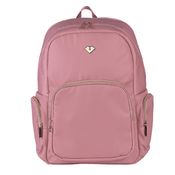 Mochila para Laptop Mujer hasta 15.6 Pulgadas LuckyLy Moderna con Multiples Compartimentos Modelo Zelda rosa UNITALLA LuckyLy Mochila para Laptop hasta 15.6 Pulgadas Moderna con Multiples Compartiment...