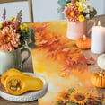 thumbnail image 4 of Fall Thanksgiving Table Runner, Autumn Thanksgiving Kitchen Dining Table Decoration for Home Party Decor 13x108 Inches, 4 of 9