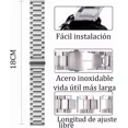 thumbnail image 2 of Correa De Acero Compatible Con Relojes Samsung Y Huawei, 2 of 8