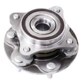 thumbnail image 4 of Detroit Axle - 4WD Front Wheel Bearings & Hubs + Outer Tie Rods Replacement for Toyota 4Runner FJ Cruiser Lexus GX470 - 4pc Set, 4 of 7