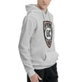 thumbnail image 3 of Orange County Sc Men Fleece Hoodie Casual Pullover Sweatshirt With Kangaroo Pocket, 3 of 6