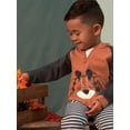 thumbnail image 3 of Gerber Baby & Toddler Boy Zip-Up Hoodie Sweater & Joggers Outfit Set, 2-Piece (Newborn - 5T), 3 of 12