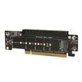 thumbnail image 4 of PCIE X16 Riser Expansion Card, M.2 NVMex2 PCIE X16 Expansion Card Strong Compatibility  For Home, 4 of 8