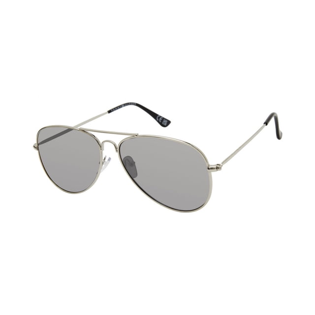 Lentes de Sol Tommy Hilfiger Eyewear Outlook Hombre Marco de Metal Plateado Filtro 100% UV