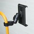 thumbnail image 2 of Nylons Motorcycle Tablets Mount For 7inch 8inch Data Terminals Shockproof Design Industrial Equipment Use, 2 of 10