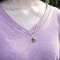 thumbnail image 2 of Sydney Opera House Australia Dog Rabbit Guinea Pig 0.75" Pendant with Sterling Silver Plated Chain, 2 of 4