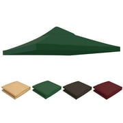 Lovote 10'x10' Gazebo Replacement Canopy Top Outdoor Garden Patio Cover Roof Tent Green One Tier