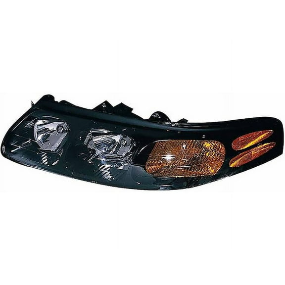 Left Headlight Assembly - Compatible with 2000 - 2004 Pontiac Bonneville 2001 2002 2003