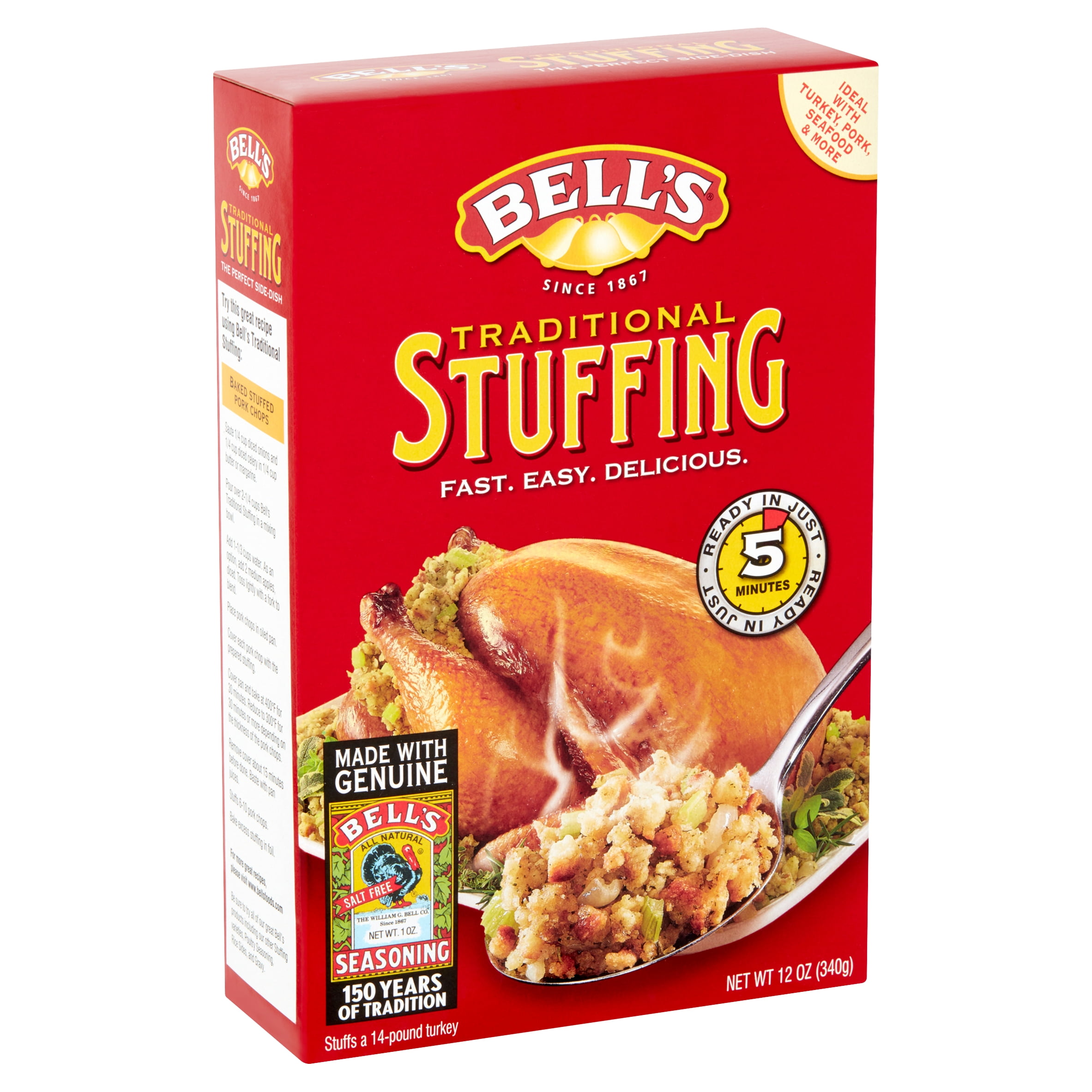 Bell's Traditional Stuffing, 12 oz