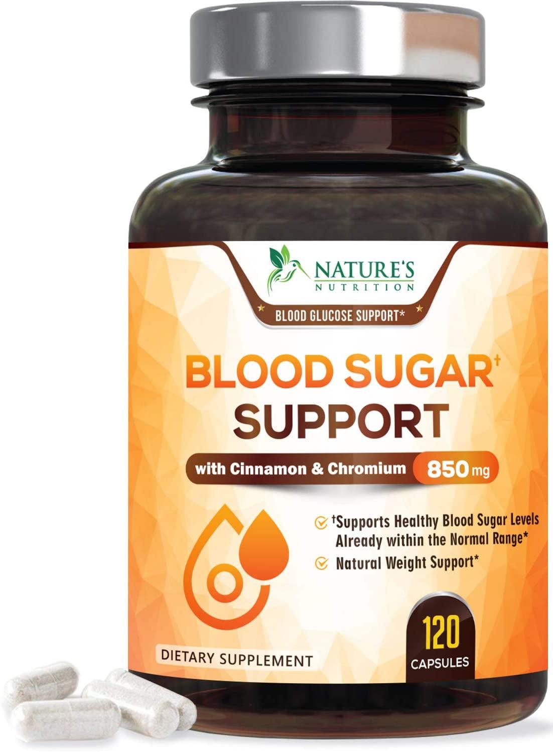 Nature s Nutrition Blood Sugar Support Supplement Natural Blood Sugar 